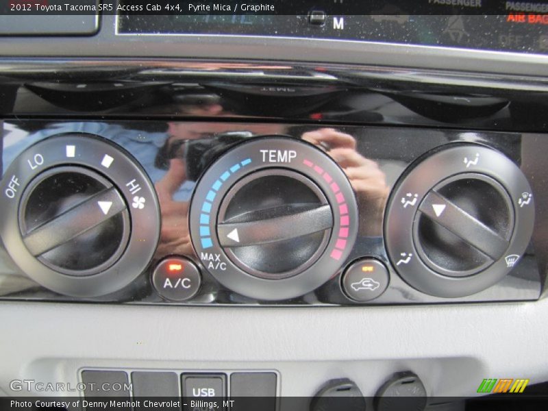 Controls of 2012 Tacoma SR5 Access Cab 4x4