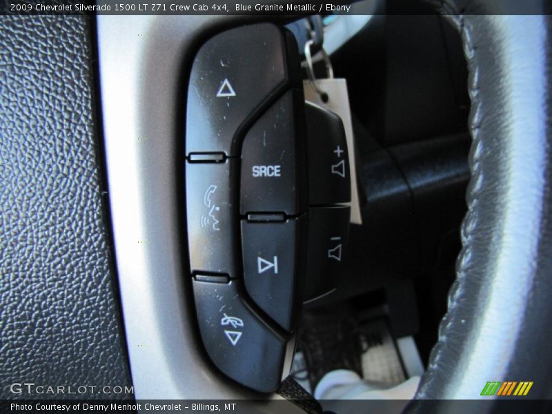 Blue Granite Metallic / Ebony 2009 Chevrolet Silverado 1500 LT Z71 Crew Cab 4x4