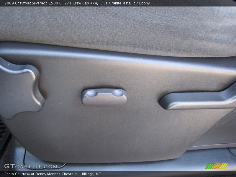 Blue Granite Metallic / Ebony 2009 Chevrolet Silverado 1500 LT Z71 Crew Cab 4x4