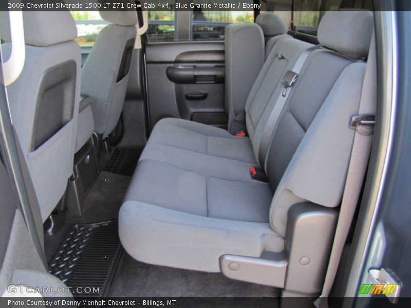 Blue Granite Metallic / Ebony 2009 Chevrolet Silverado 1500 LT Z71 Crew Cab 4x4