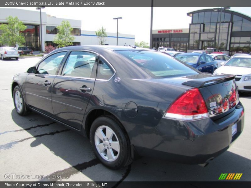 Slate Metallic / Ebony Black 2008 Chevrolet Impala LT