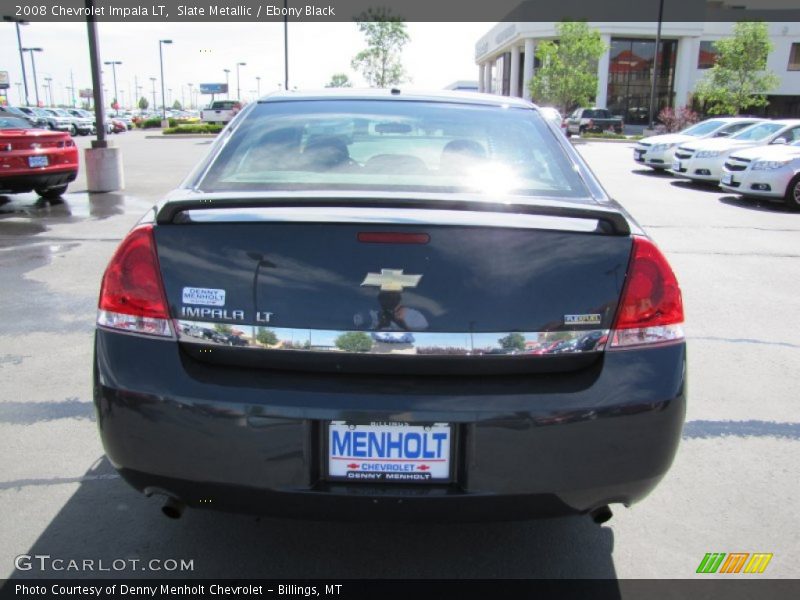 Slate Metallic / Ebony Black 2008 Chevrolet Impala LT