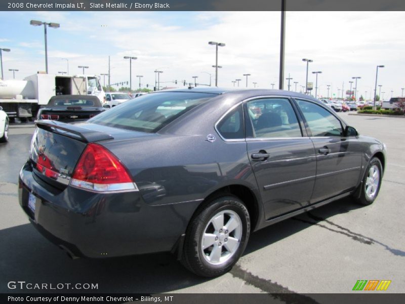 Slate Metallic / Ebony Black 2008 Chevrolet Impala LT