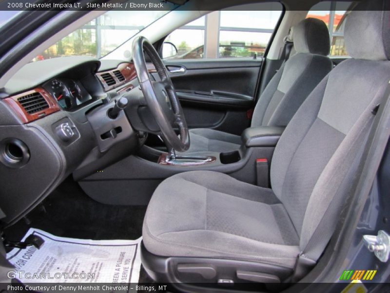 Slate Metallic / Ebony Black 2008 Chevrolet Impala LT