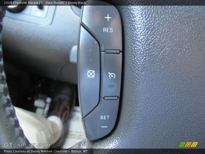 Slate Metallic / Ebony Black 2008 Chevrolet Impala LT