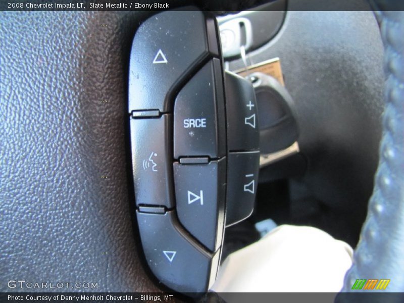 Slate Metallic / Ebony Black 2008 Chevrolet Impala LT