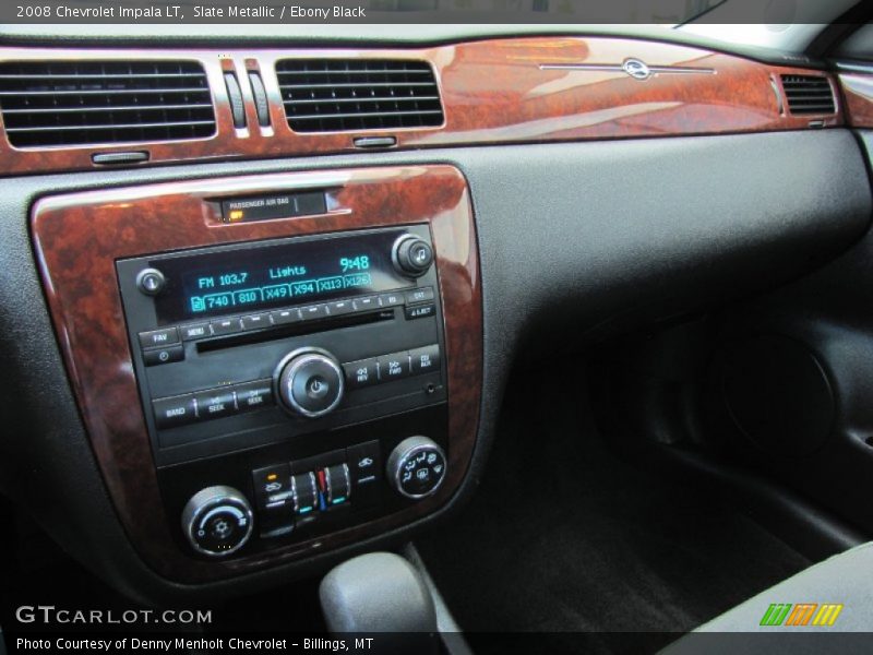 Slate Metallic / Ebony Black 2008 Chevrolet Impala LT
