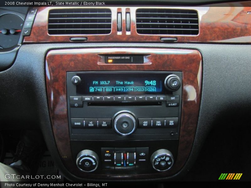 Slate Metallic / Ebony Black 2008 Chevrolet Impala LT