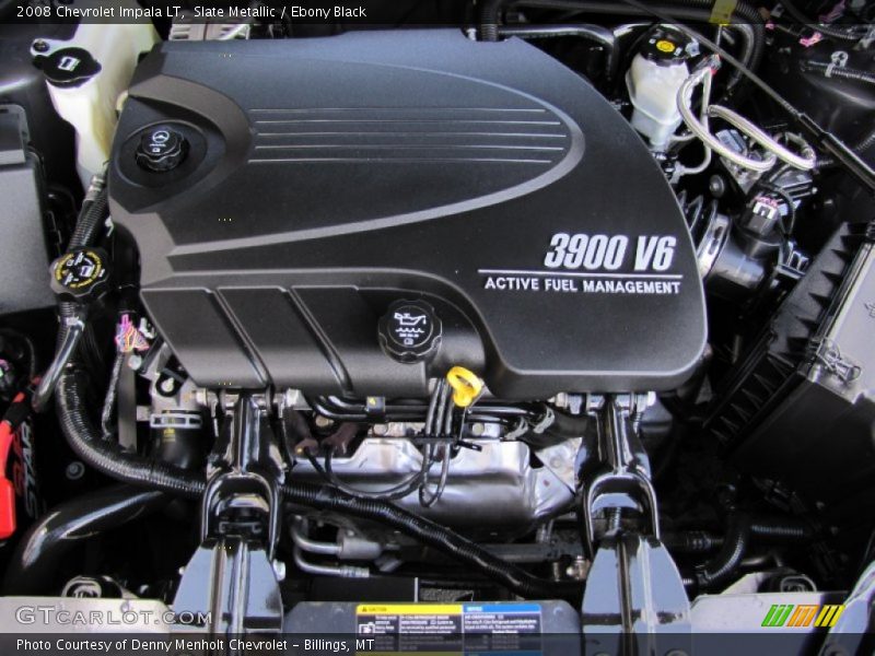 Slate Metallic / Ebony Black 2008 Chevrolet Impala LT