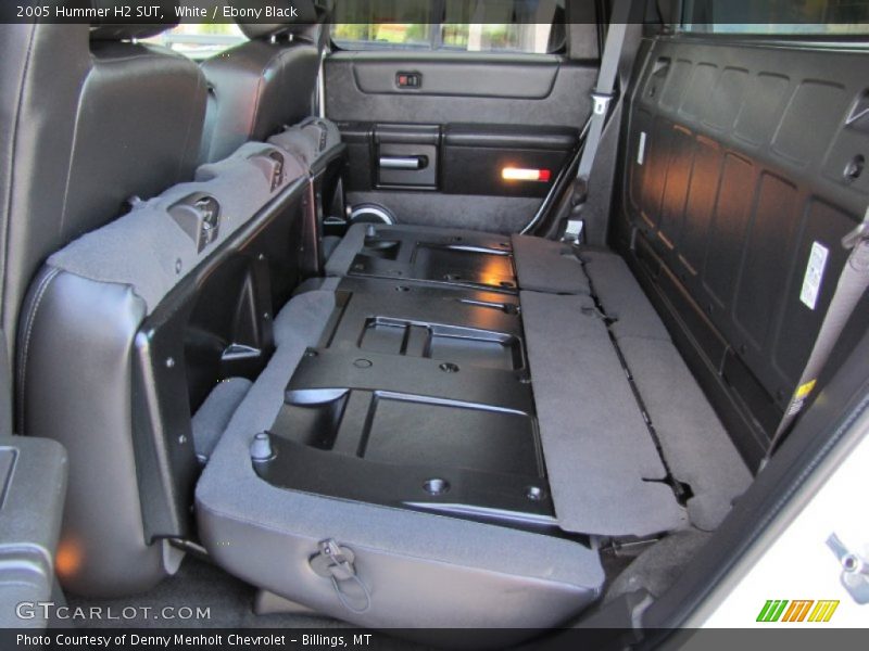 White / Ebony Black 2005 Hummer H2 SUT