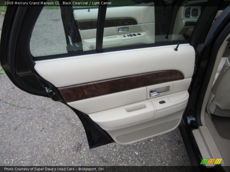Black Clearcoat / Light Camel 2008 Mercury Grand Marquis GS