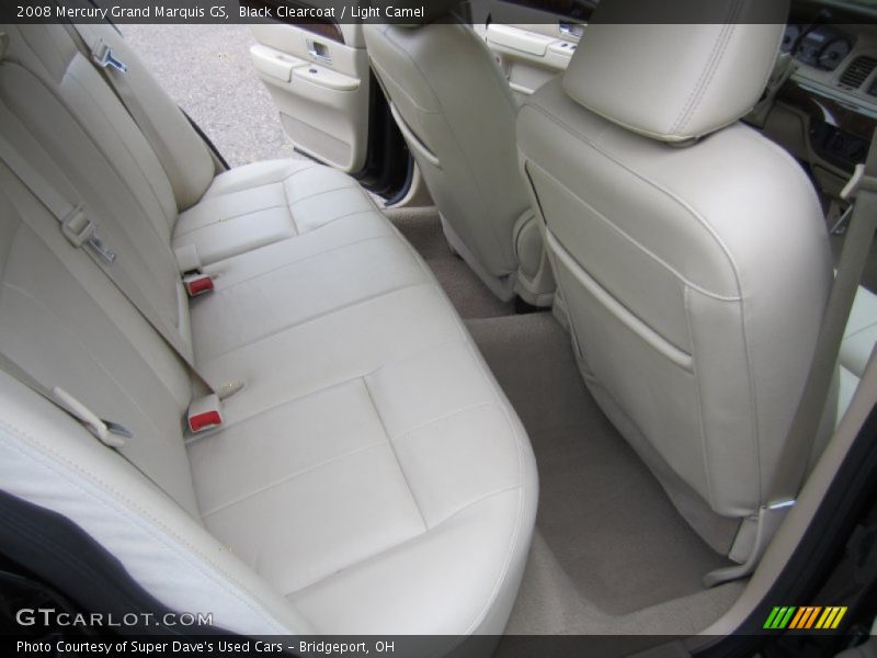 Black Clearcoat / Light Camel 2008 Mercury Grand Marquis GS