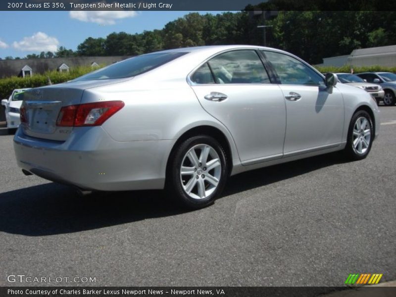Tungsten Silver Metallic / Light Gray 2007 Lexus ES 350
