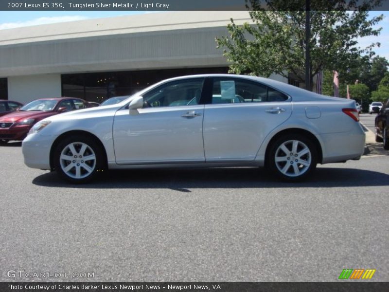 Tungsten Silver Metallic / Light Gray 2007 Lexus ES 350