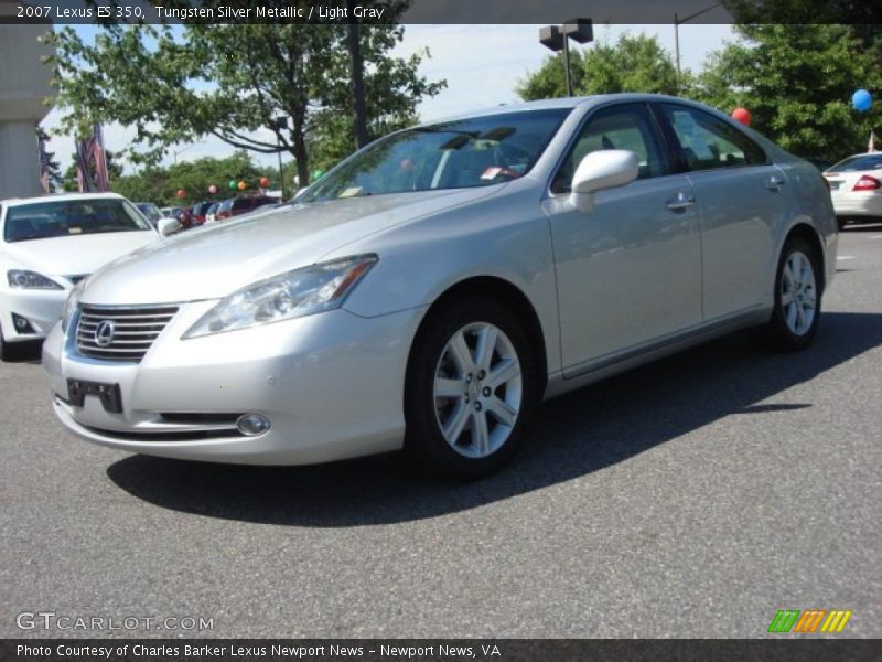 Tungsten Silver Metallic / Light Gray 2007 Lexus ES 350