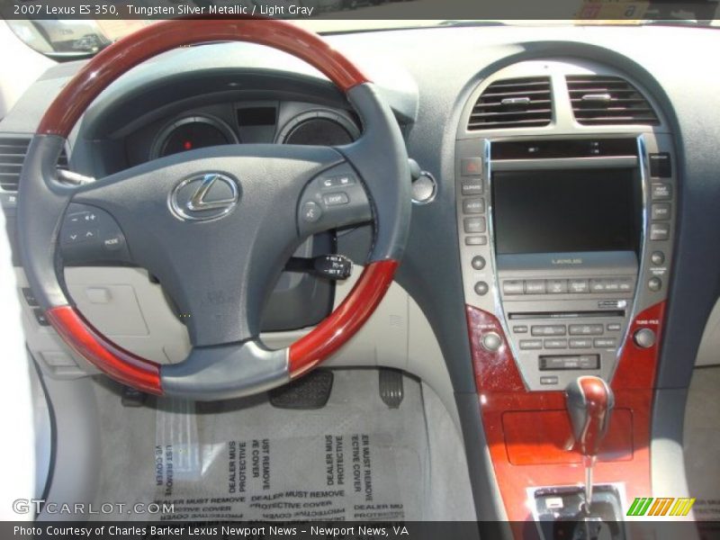 Tungsten Silver Metallic / Light Gray 2007 Lexus ES 350