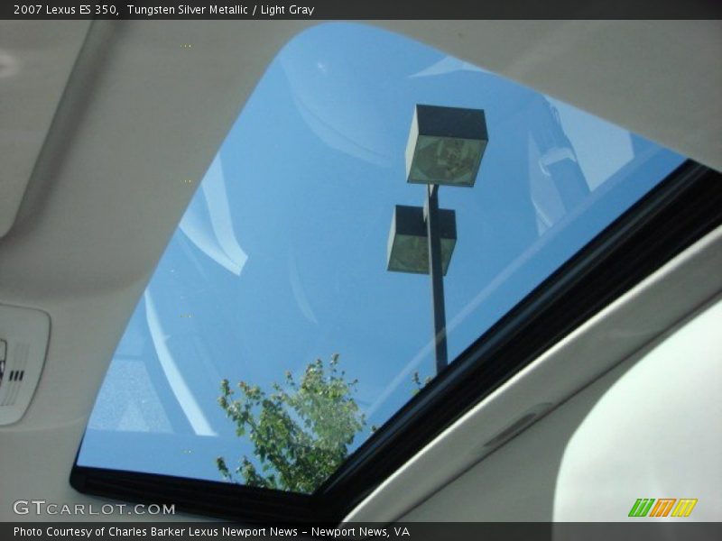 Tungsten Silver Metallic / Light Gray 2007 Lexus ES 350