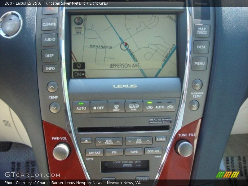 Tungsten Silver Metallic / Light Gray 2007 Lexus ES 350