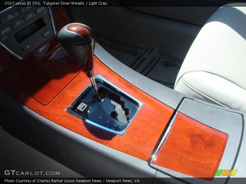 Tungsten Silver Metallic / Light Gray 2007 Lexus ES 350