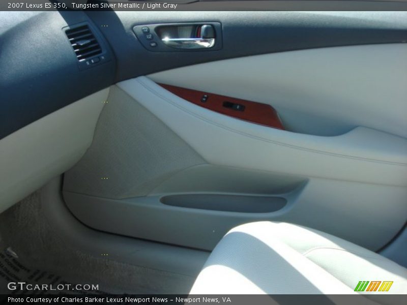 Tungsten Silver Metallic / Light Gray 2007 Lexus ES 350