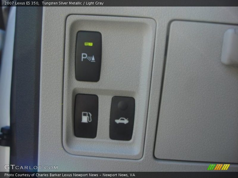 Tungsten Silver Metallic / Light Gray 2007 Lexus ES 350