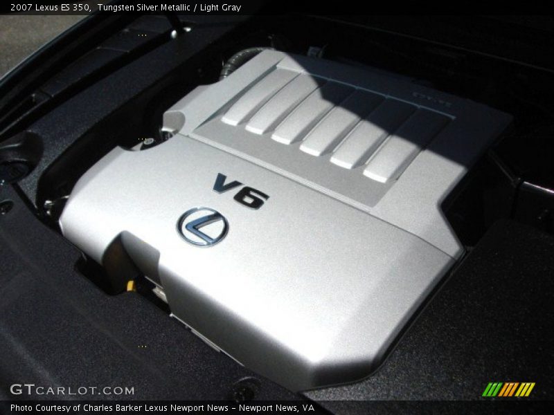 Tungsten Silver Metallic / Light Gray 2007 Lexus ES 350