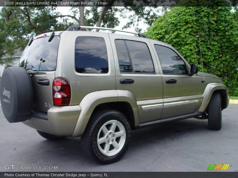 Light Khaki Metallic / Khaki 2006 Jeep Liberty Limited 4x4