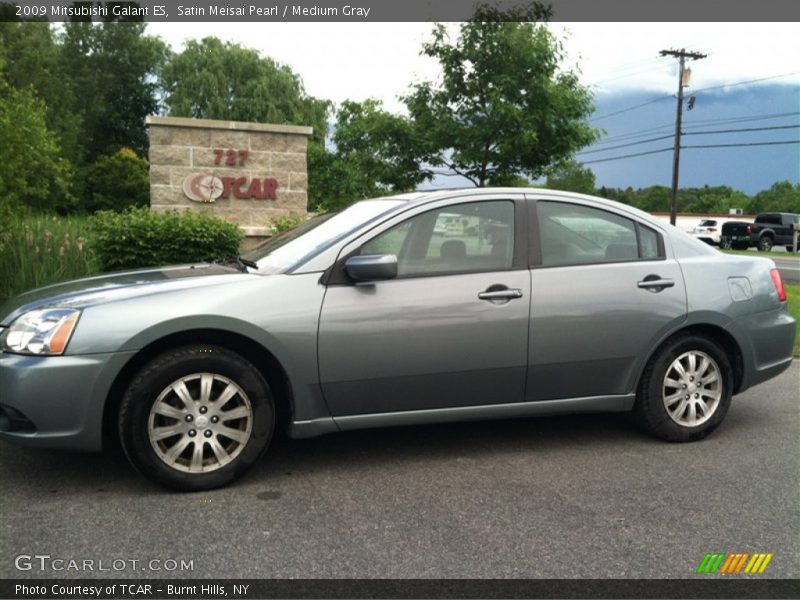 Satin Meisai Pearl / Medium Gray 2009 Mitsubishi Galant ES