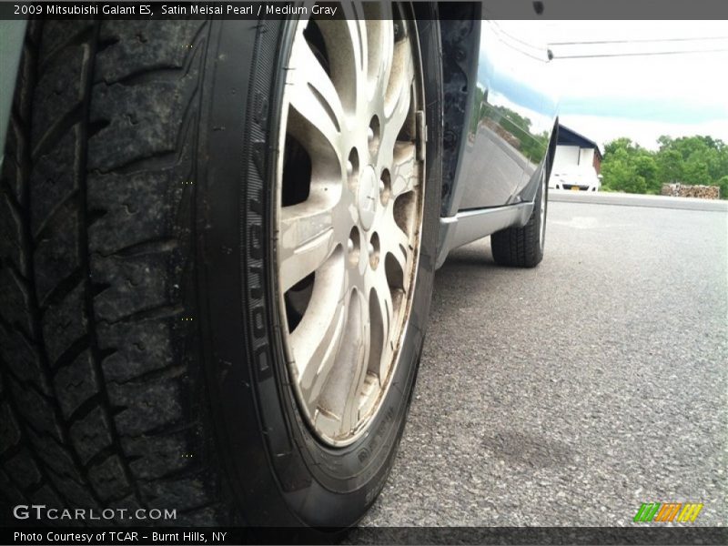 Satin Meisai Pearl / Medium Gray 2009 Mitsubishi Galant ES