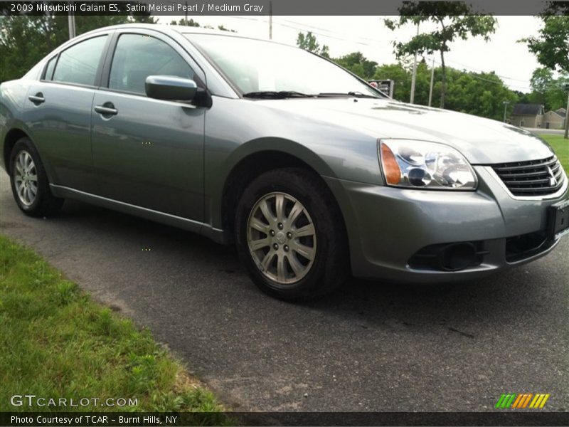 Satin Meisai Pearl / Medium Gray 2009 Mitsubishi Galant ES