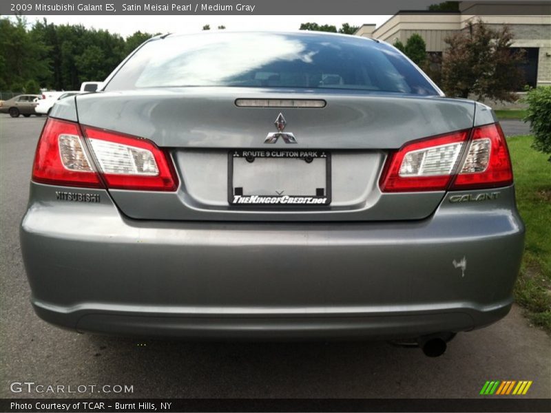 Satin Meisai Pearl / Medium Gray 2009 Mitsubishi Galant ES