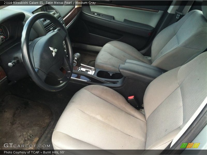 Satin Meisai Pearl / Medium Gray 2009 Mitsubishi Galant ES