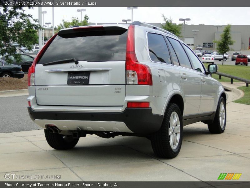 Silver Metallic / Taupe 2007 Volvo XC90 V8 AWD