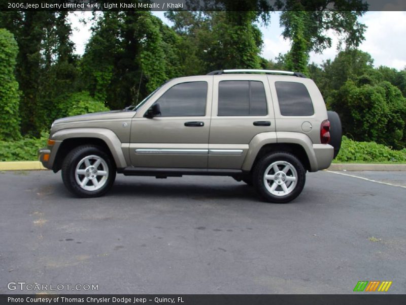 Light Khaki Metallic / Khaki 2006 Jeep Liberty Limited 4x4