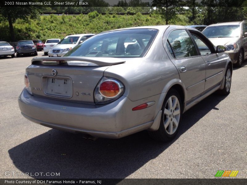 Sheer Silver / Black 2003 Nissan Maxima GLE