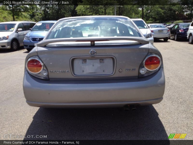 Sheer Silver / Black 2003 Nissan Maxima GLE