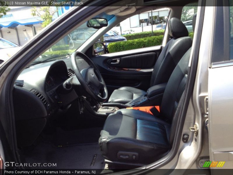 Sheer Silver / Black 2003 Nissan Maxima GLE