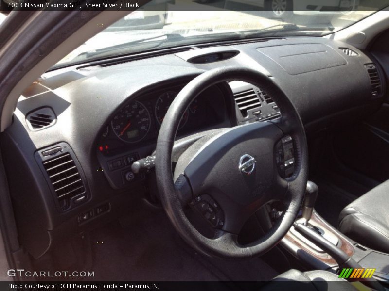 Sheer Silver / Black 2003 Nissan Maxima GLE
