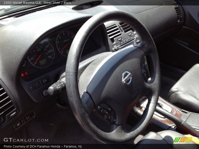 Sheer Silver / Black 2003 Nissan Maxima GLE
