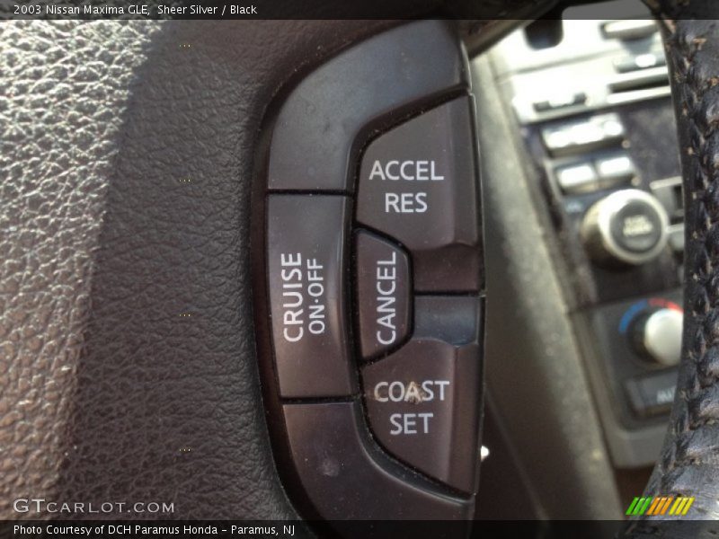 Sheer Silver / Black 2003 Nissan Maxima GLE