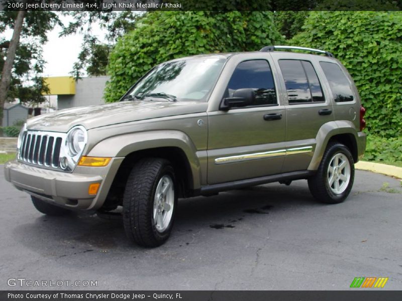 Light Khaki Metallic / Khaki 2006 Jeep Liberty Limited 4x4