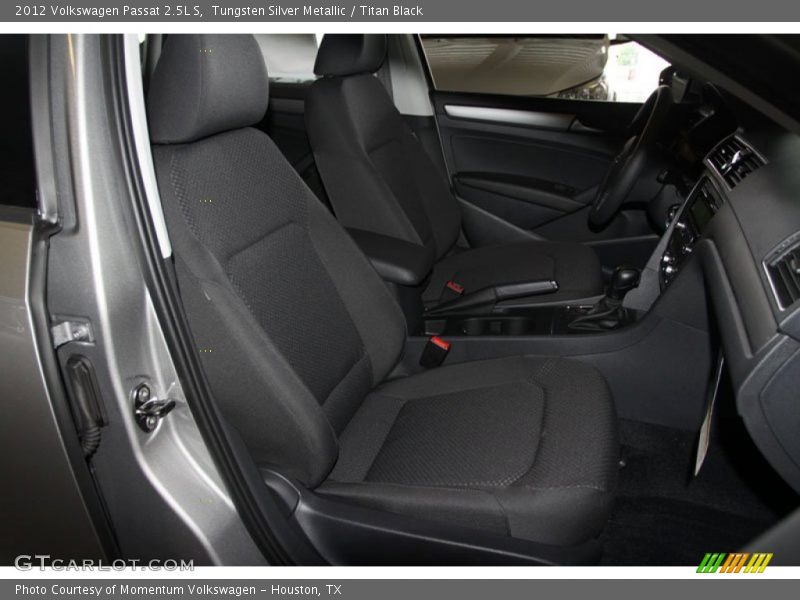 Tungsten Silver Metallic / Titan Black 2012 Volkswagen Passat 2.5L S