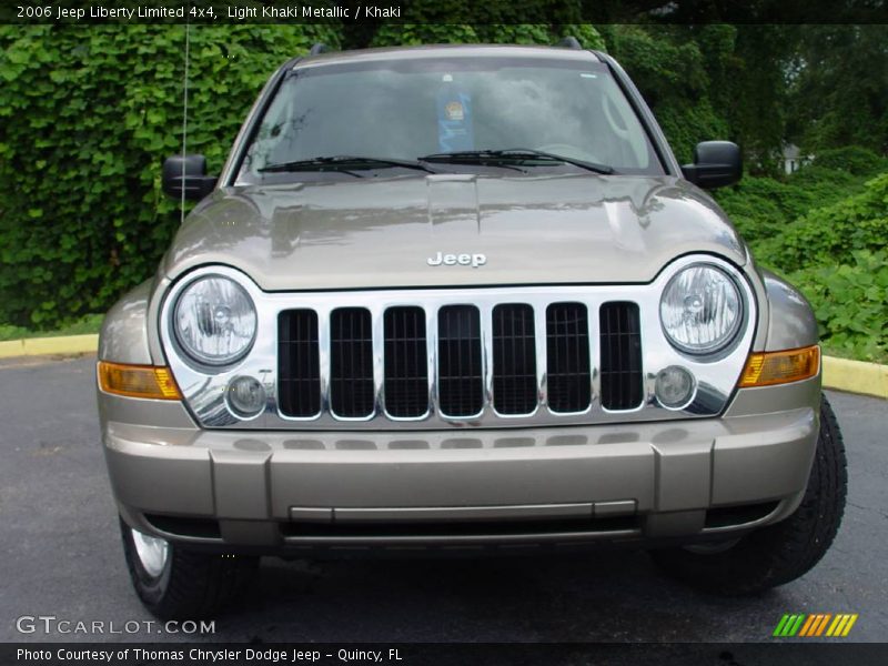 Light Khaki Metallic / Khaki 2006 Jeep Liberty Limited 4x4