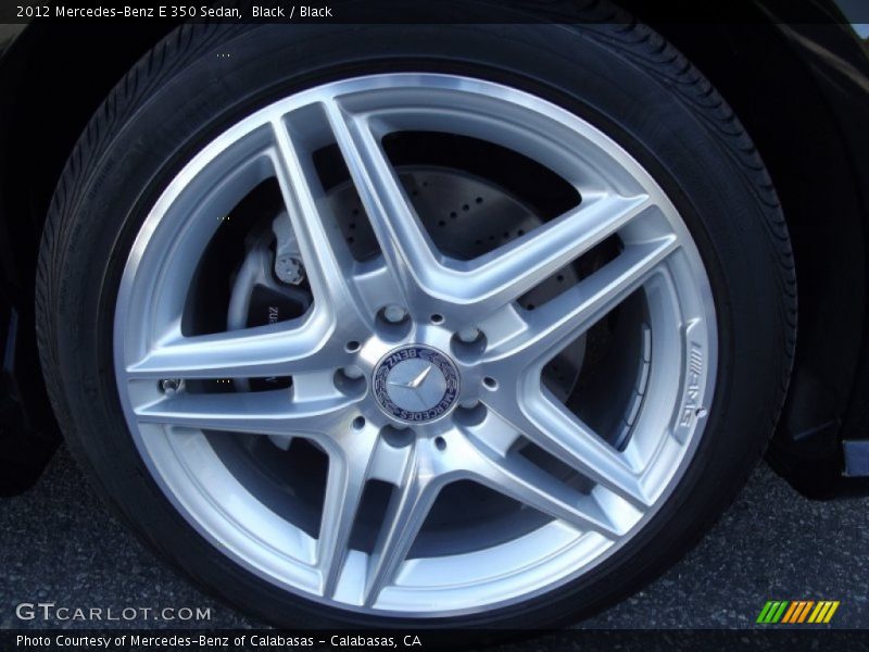 Black / Black 2012 Mercedes-Benz E 350 Sedan