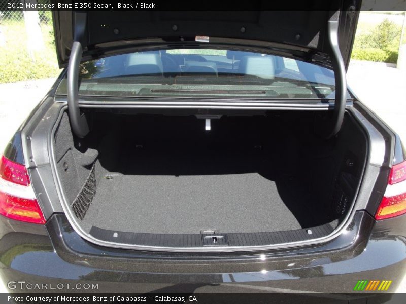 Black / Black 2012 Mercedes-Benz E 350 Sedan