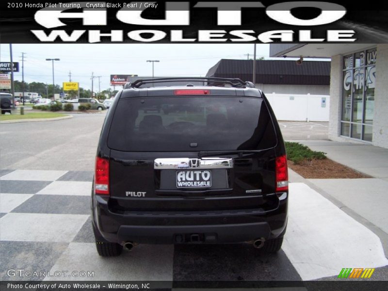 Crystal Black Pearl / Gray 2010 Honda Pilot Touring
