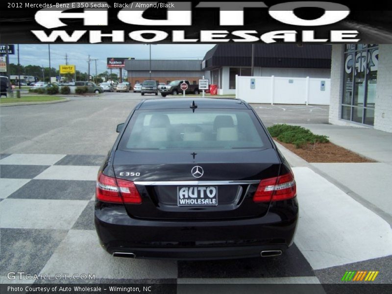 Black / Almond/Black 2012 Mercedes-Benz E 350 Sedan