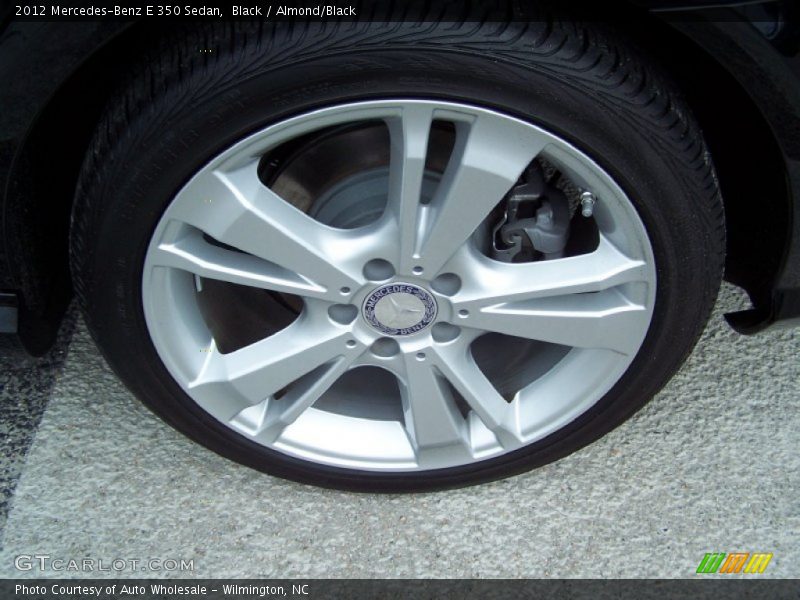Black / Almond/Black 2012 Mercedes-Benz E 350 Sedan