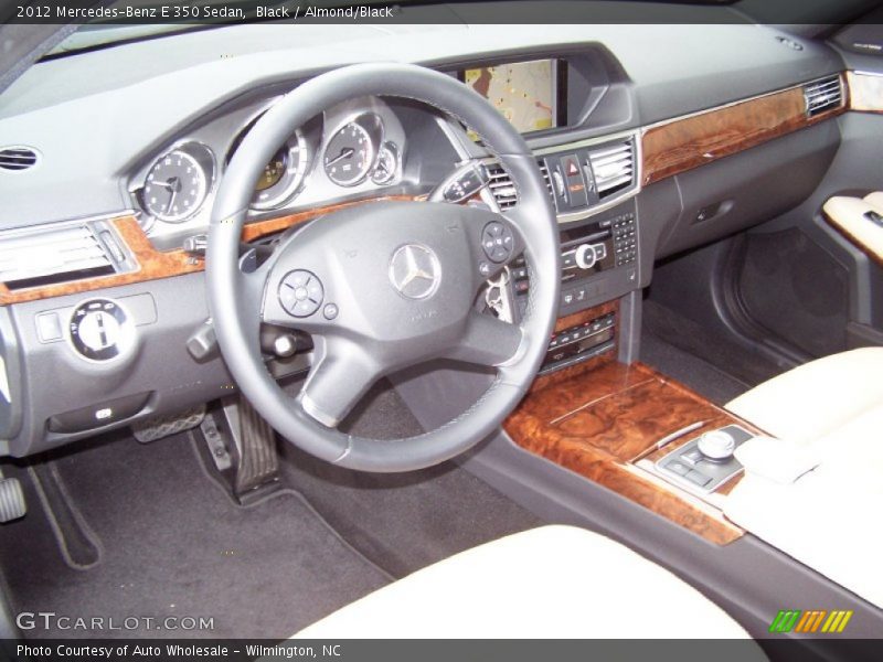 Black / Almond/Black 2012 Mercedes-Benz E 350 Sedan