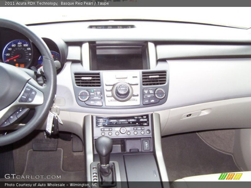 Basque Red Pearl / Taupe 2011 Acura RDX Technology
